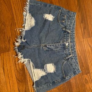 Shein Large Denim shorts